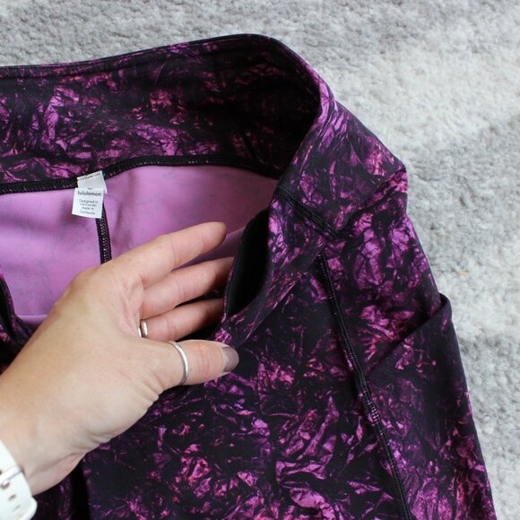 Lululemon pink and black tights - Picture 5 of 5